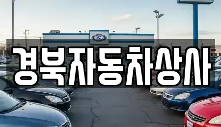 대구 중구 계산동2가 중고차 전문 경북자동차상사