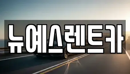 대구 중구 동산동 렌트카 전문 뉴예스렌트카