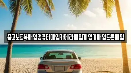 대전 동구 삼정동 중고차매입 전문 중고노트북매입컴퓨터매입카메라매입게임기매입드론매입