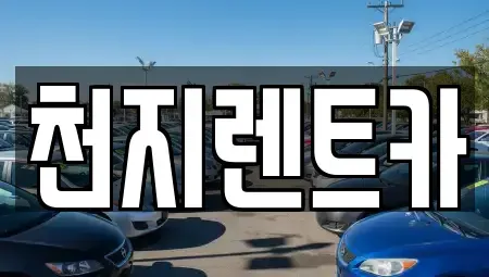 대전 중구 렌트카 전문 천지렌트카