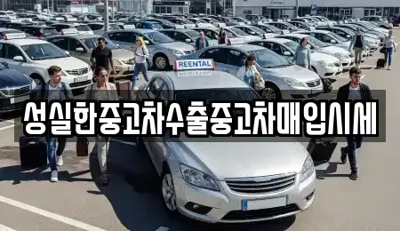 대전 중구 중고차 전문 성실한중고차수출중고차매입시세