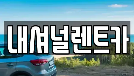 대전광역시 동구 용전동 단기렌트카 전문 내셔널렌트카