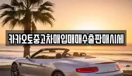 대전광역시 동구 용전동 중고차매입 전문 카카오토중고차매입매매수출판매시세