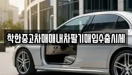 서울 강남구 삼성동 중고차매입 전문 착한중고차매매내차팔기매입수출시세