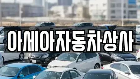 서울특별시 강남구 도곡동 중고차매매 전문 아세아자동차상사