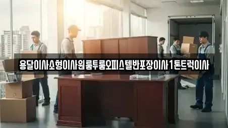 용달이사소형이사원룸투룸오피스텔반포장이사1톤트럭이사