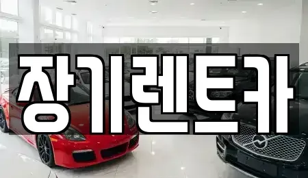 인천광역시 옹진군 백령면 렌트카 전문 장기렌트카