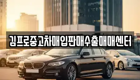 전남 순천시 금곡동 중고차매입 전문 김프로중고차매입판매수출매매센터