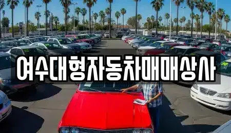 전남 여수시 월하동 중고차 전문 여수대형자동차매매상사