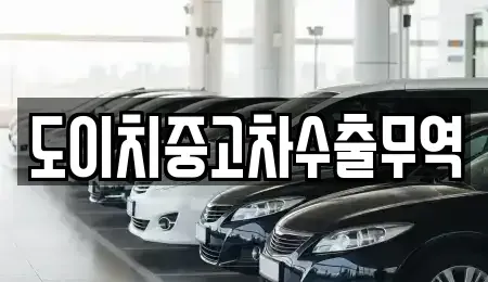 전남 장성군 서삼면 중고차매매 전문 도이치중고차수출무역