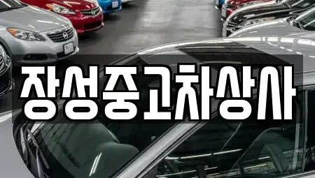 전남 장성군 서삼면 중고차매매 전문 장성중고차상사