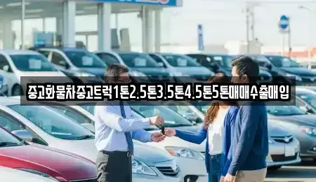 전북특별자치도 순창군 적성면 중고차매매 전문 중고화물차중고트럭1톤2.5톤3.5톤4.5톤5톤매매수출매입