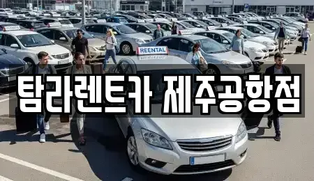 제주특별자치도 제주시 용담이동 렌트카 전문 탐라렌트카 제주공항점