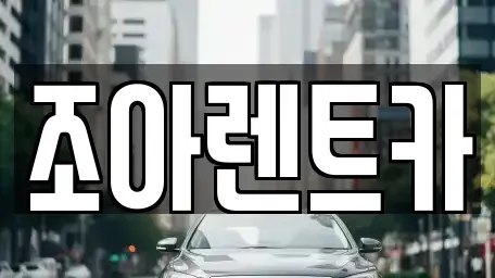 제주특별자치도 제주시 이호일동 렌트카 전문 조아렌트카