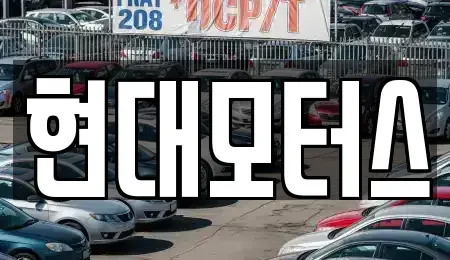 충남 공주시 월송동 중고차매매 전문 현대모터스