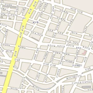 충남 금산군 남이면 중고차 하이카 위치