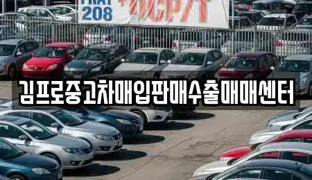 충남 서산시 예천동 중고차매입 전문 김프로중고차매입판매수출매매센터