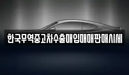 충북 청주시 상당구 용담동 중고차매입 전문 한국무역중고차수출매입매매판매시세