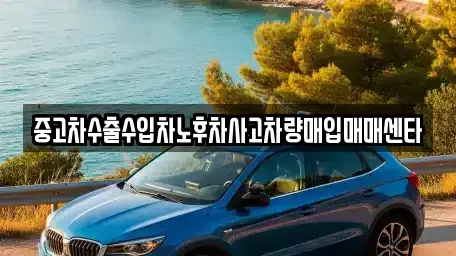 충북 충주시 살미면 중고차매매 전문 중고차수출수입차노후차사고차량매입매매센타