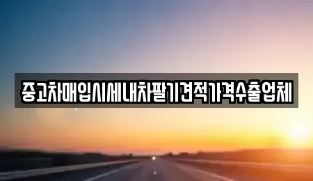 충북 충주시 연수동 중고차 전문 중고차매입시세내차팔기견적가격수출업체
