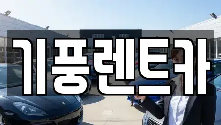 충청남도 부여군 규암면 렌트카 전문 기풍렌트카